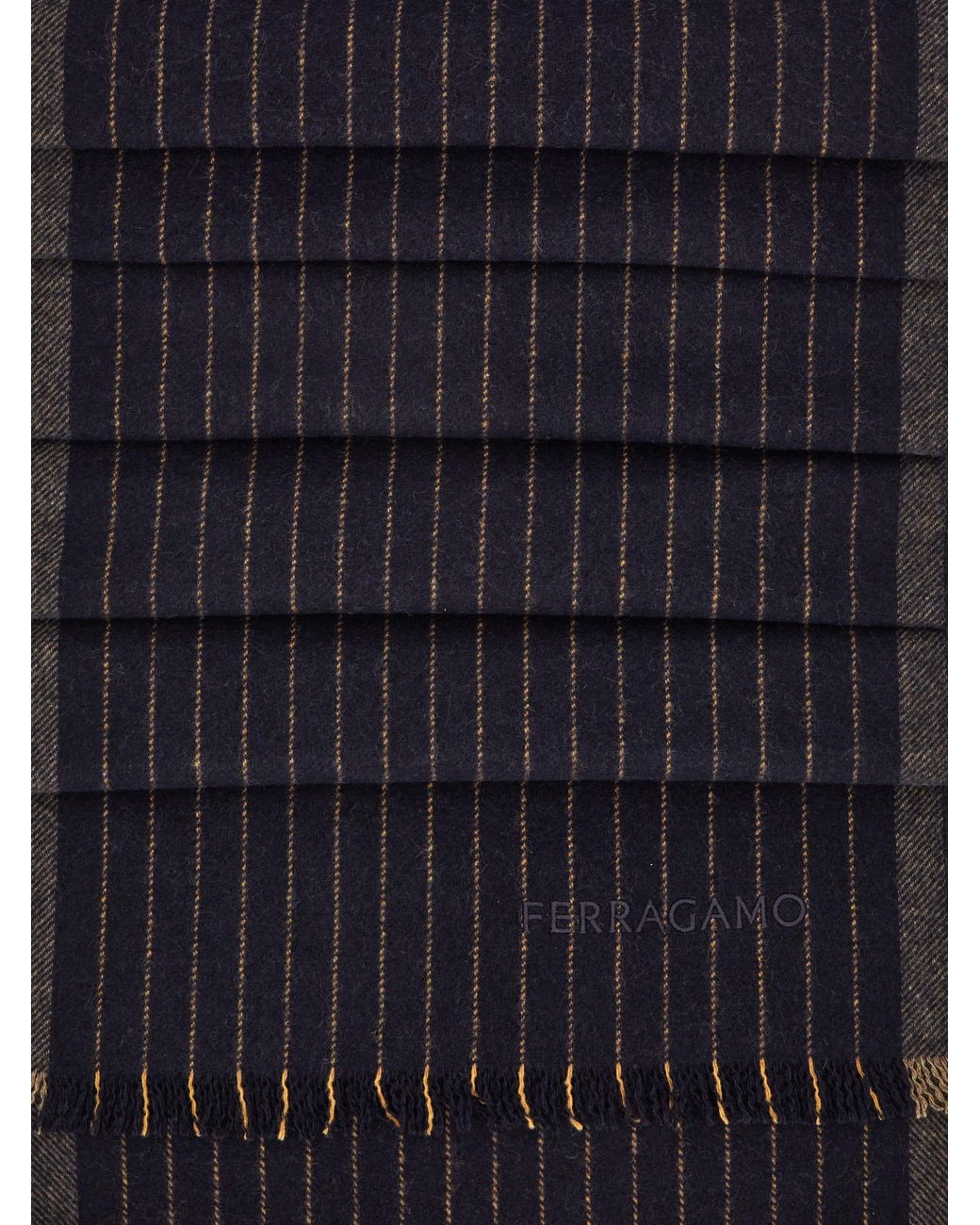 Uomo Sciarpa di Ferragamo in Blue da Uomo