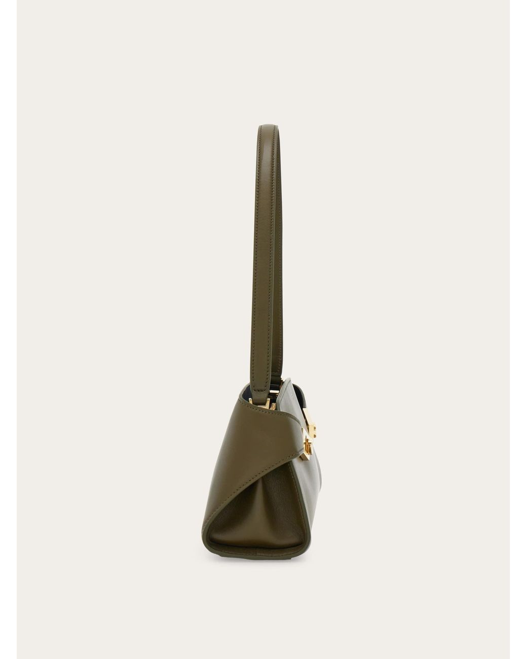 Ferragamo Green Hug East-West Shoulder Bag