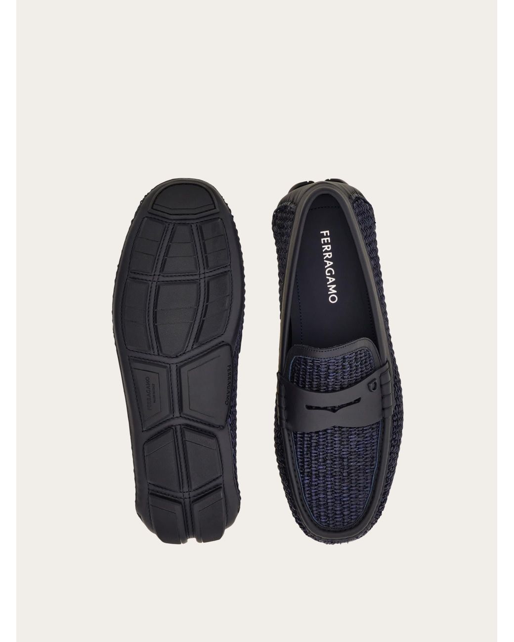 Ferragamo Blue Penny Driver .5 for men