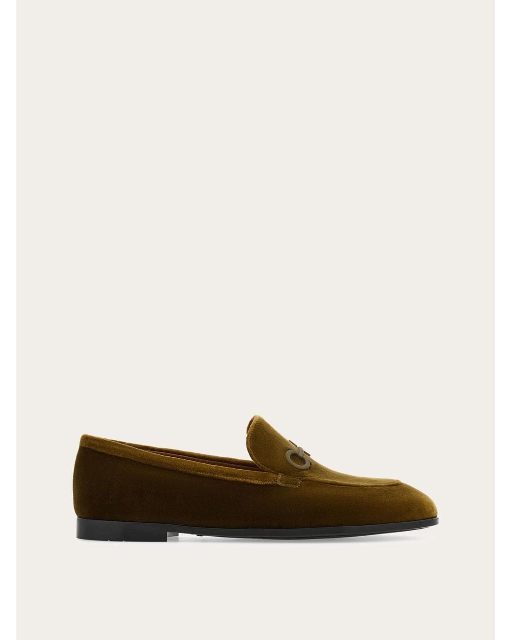 Ferragamo Green Gancini Loafer .5