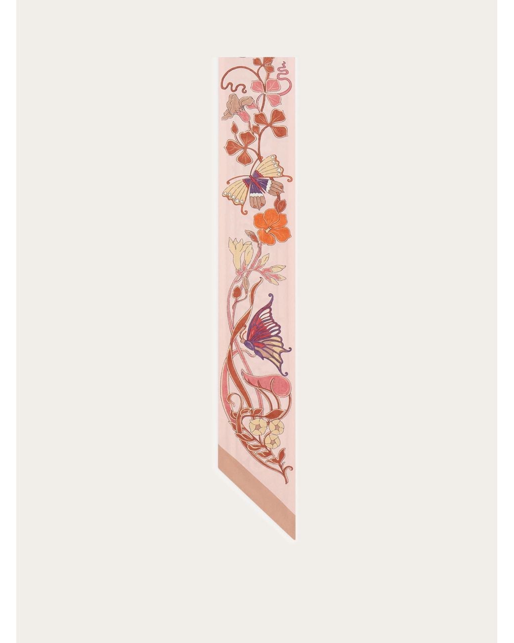 Ferragamo Pink Liberty Print Mini Bandeau