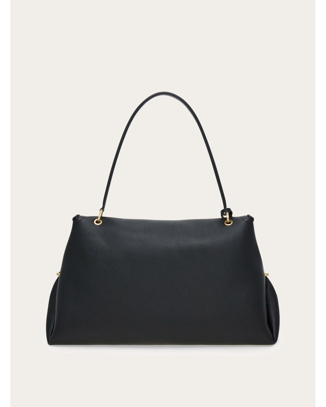Ferragamo Black Sofia 2026 Shoulder Bag (L)
