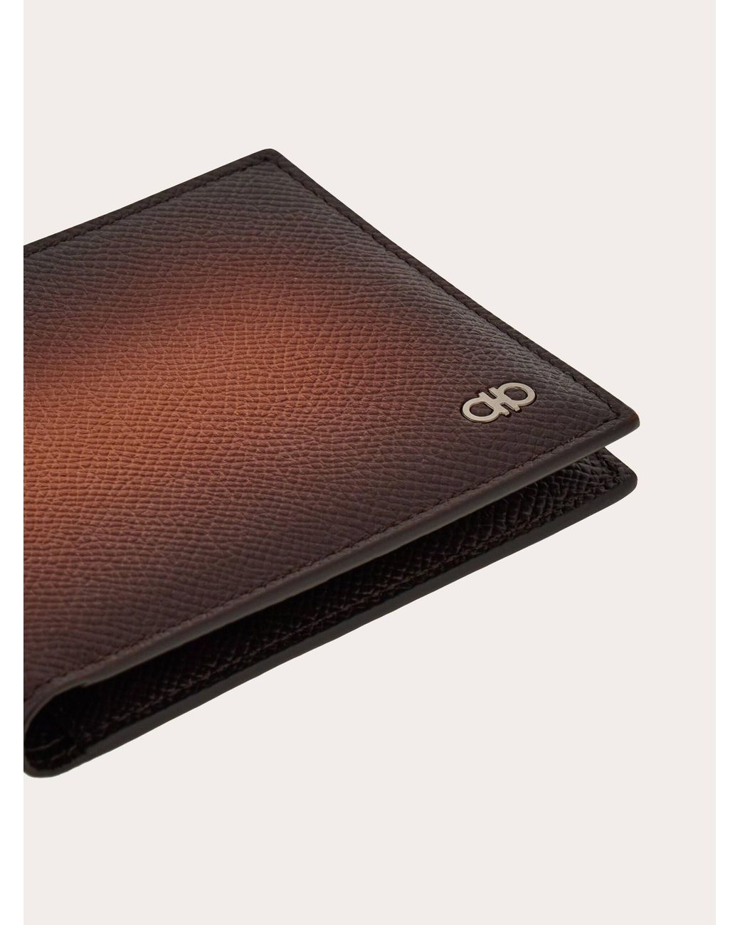 Ferragamo Brown Gancini Wallet for men