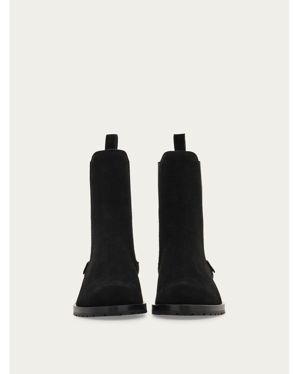 Ferragamo Black Chelsea Boot