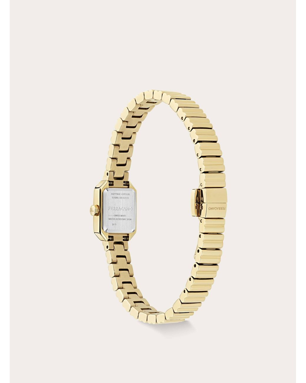 Ferragamo Metallic Crystal Petite Watch
