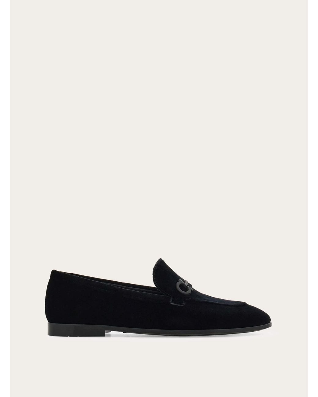 Ferragamo White Gancini Loafer .5