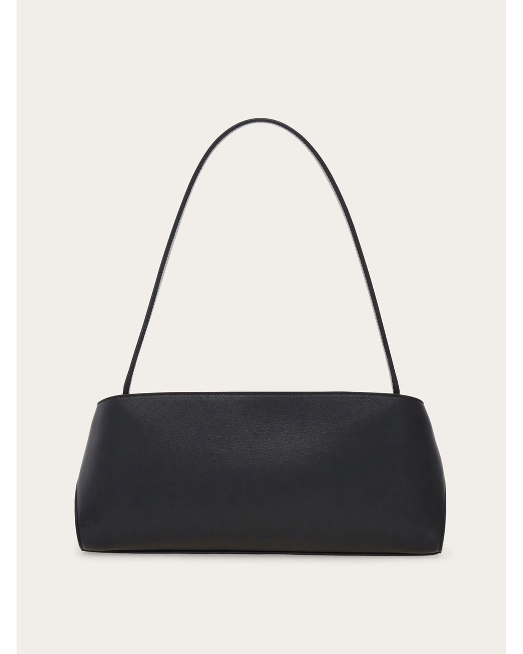 Ferragamo Black Hug East-West Shoulder Bag