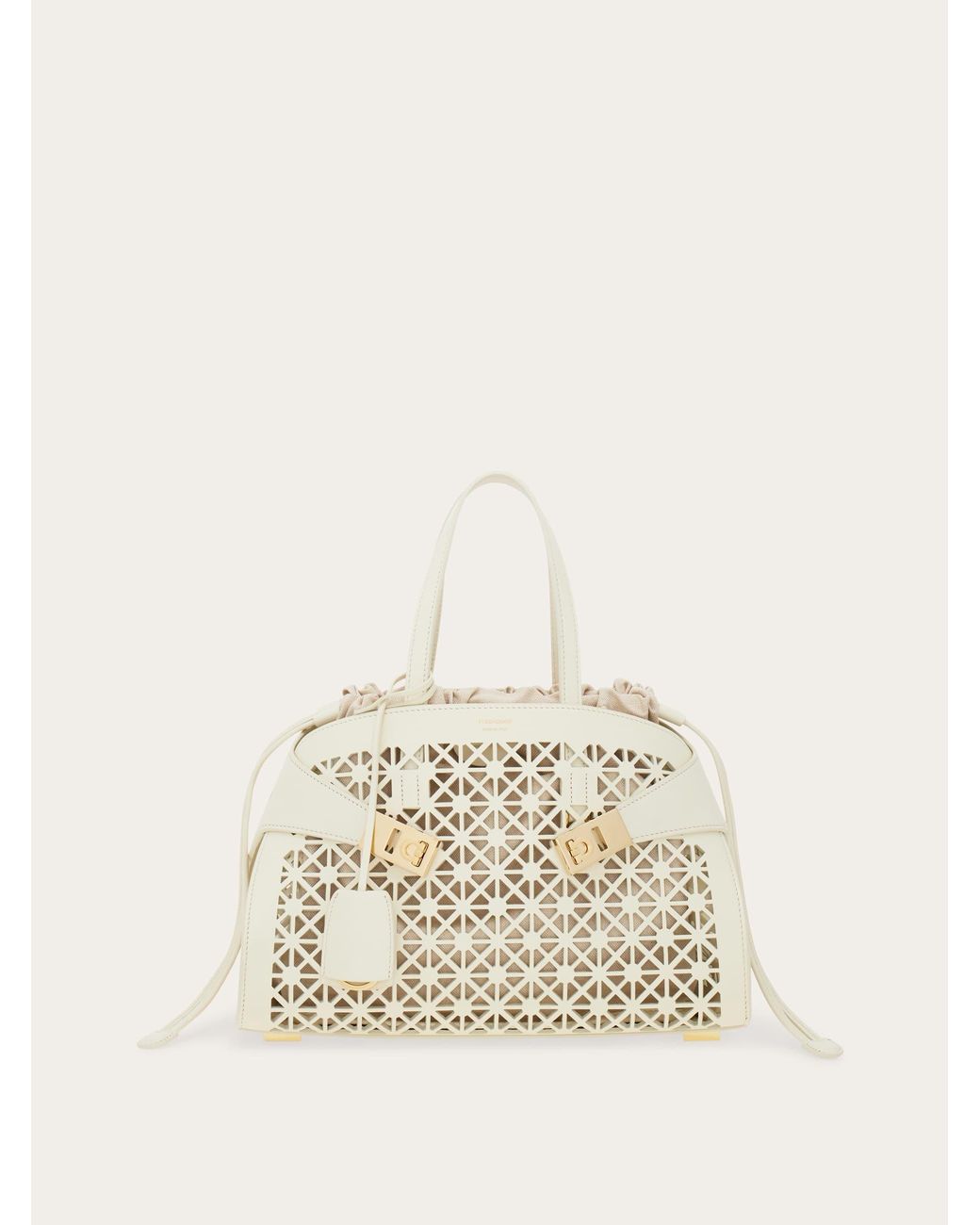 Ferragamo Natural Hug Handbag (M)