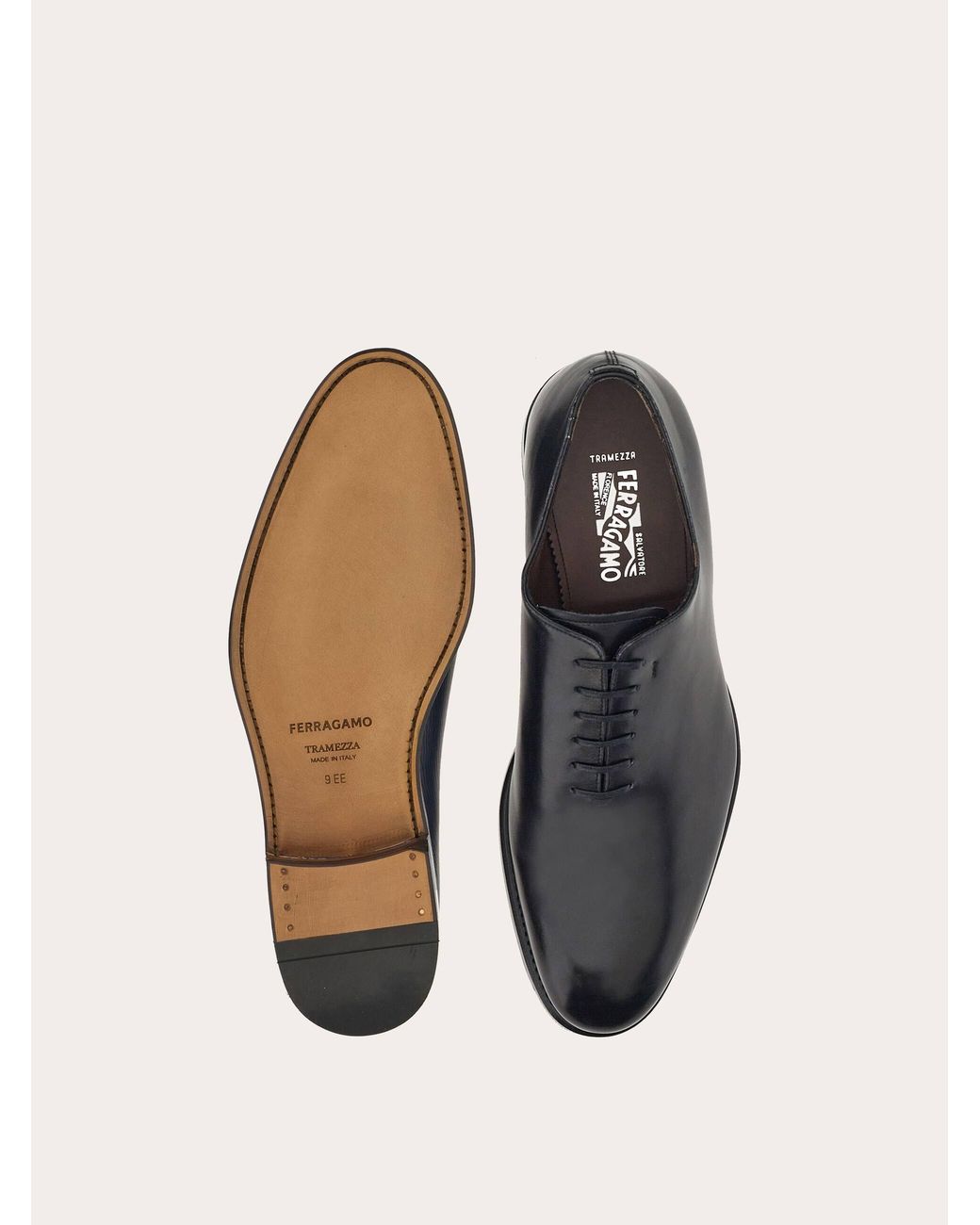 Ferragamo Herren Tramezza Oxford-Schuh in Black für Herren