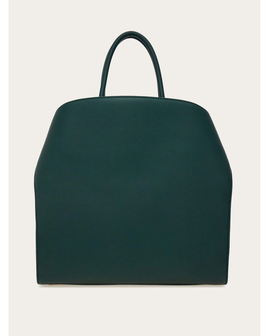 Ferragamo Green Hug Tote Bag for men