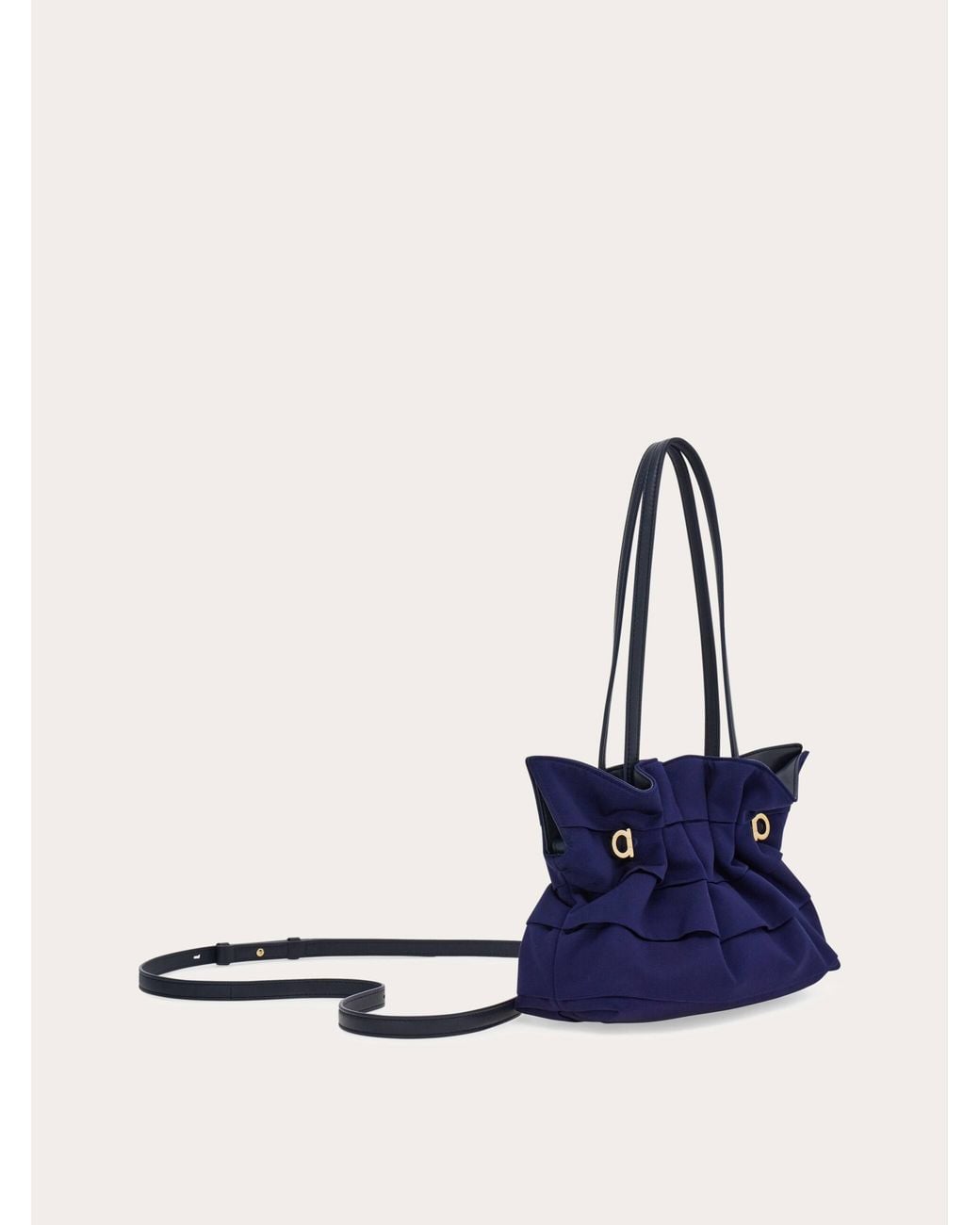 Ferragamo Blue Soft-Bag (S)