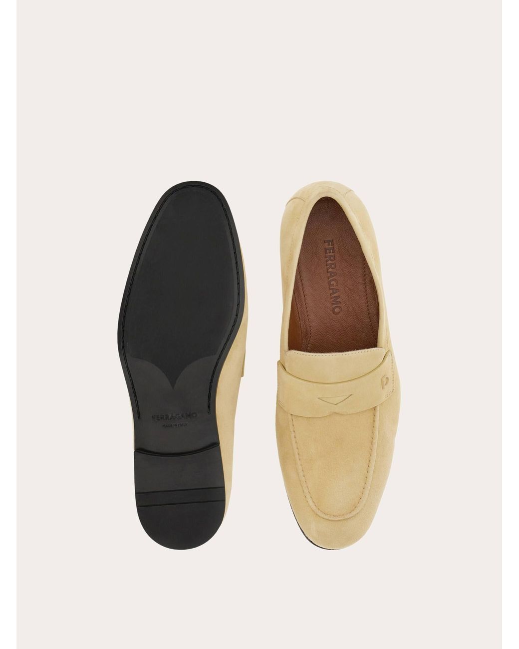 Ferragamo Natural Penny Loafer for men