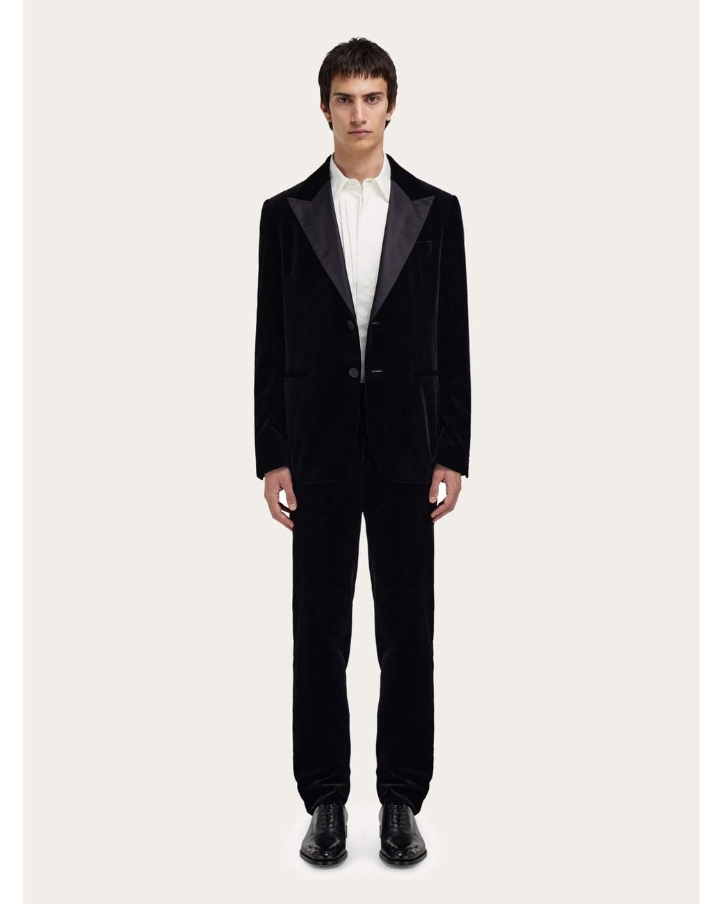 Ferragamo Black Velvet Tuxedo for men