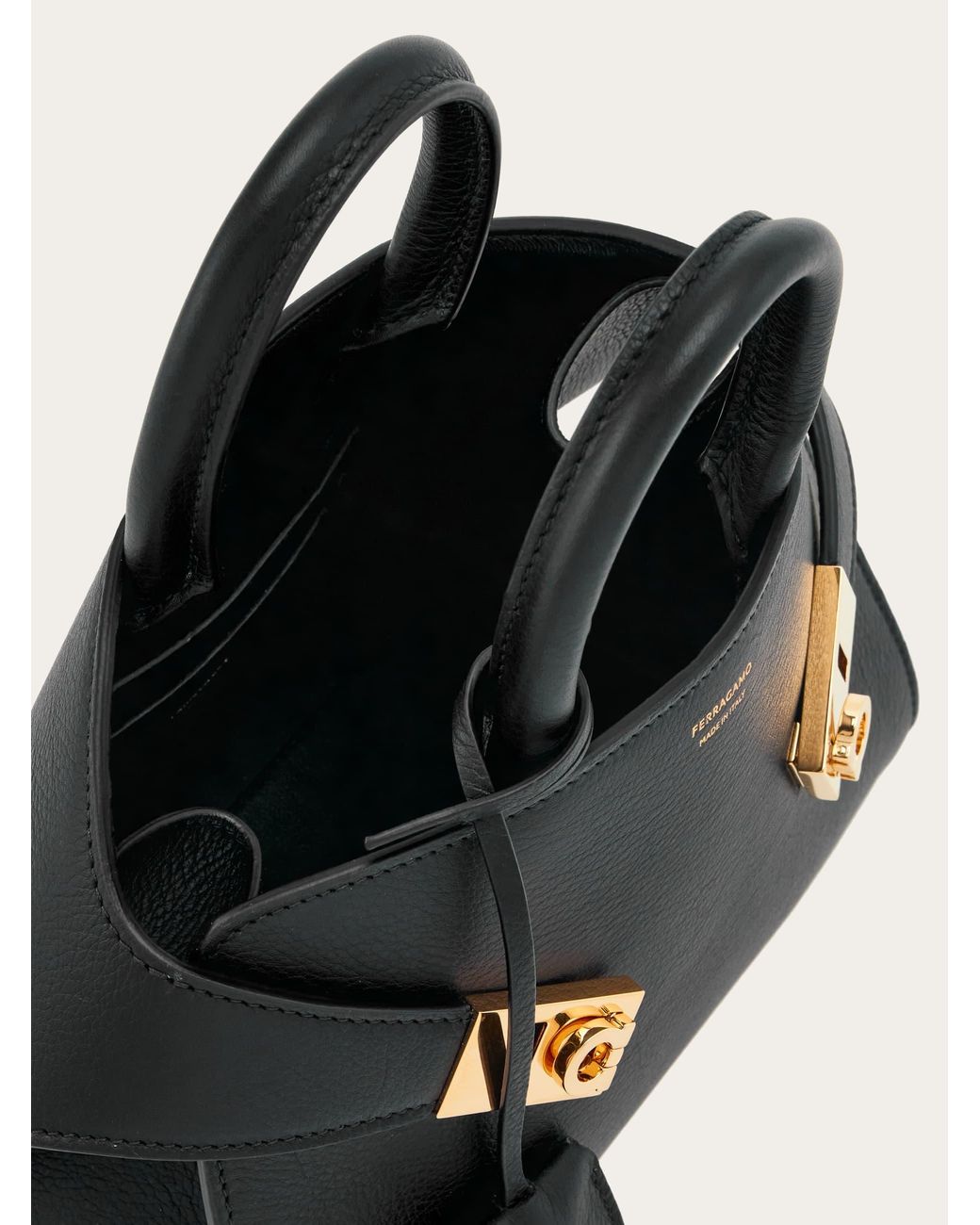 Ferragamo Blue Hug Handbag (Xs)