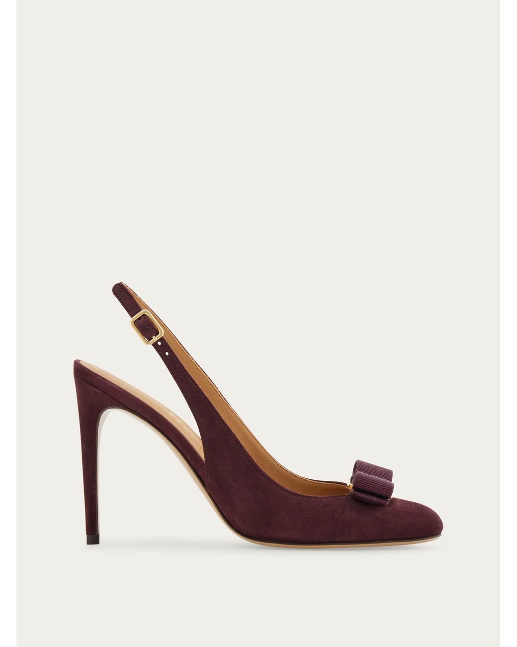 Ferragamo Pink Vara Bow Slingback