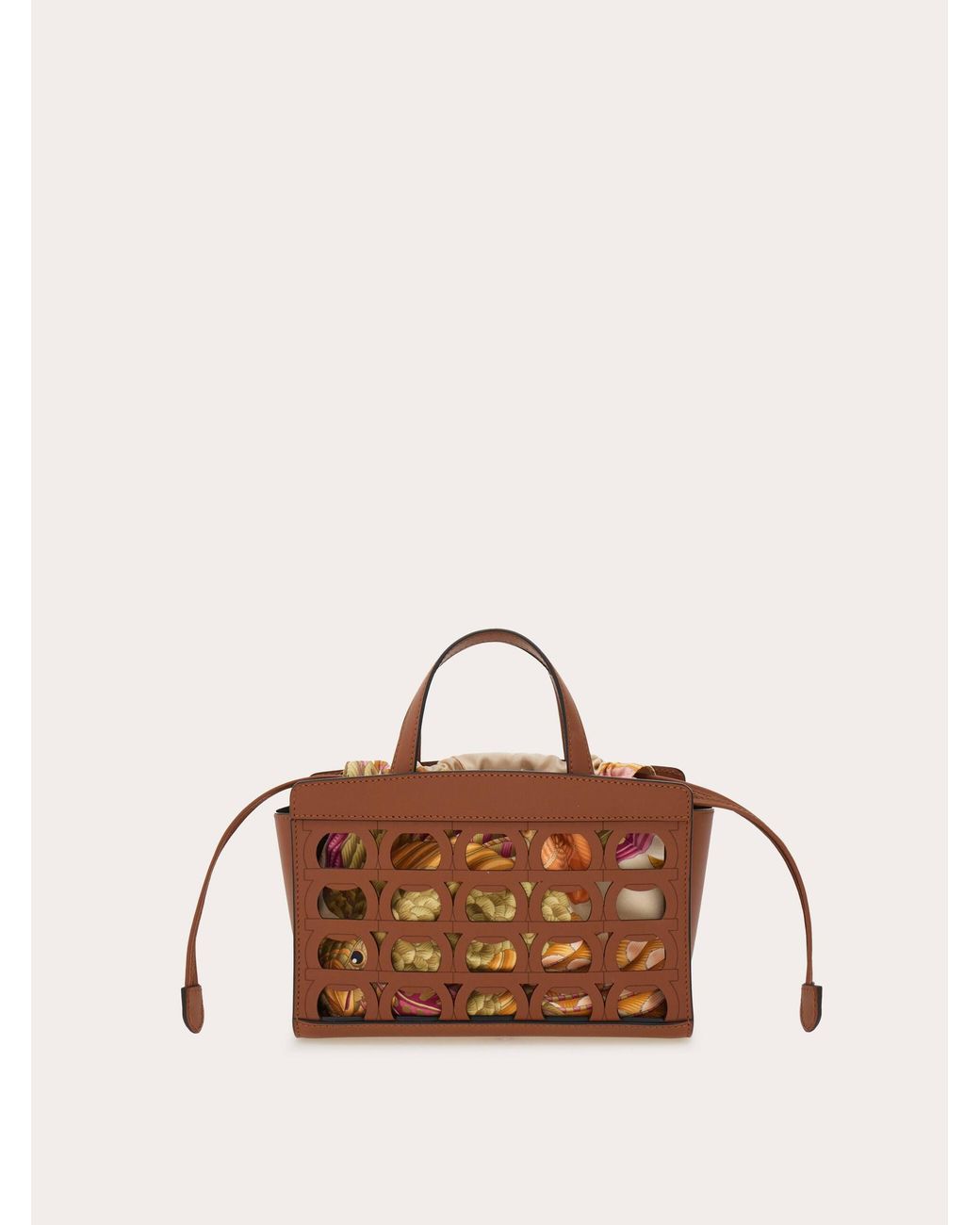 Ferragamo Natural Mini Tote Bag