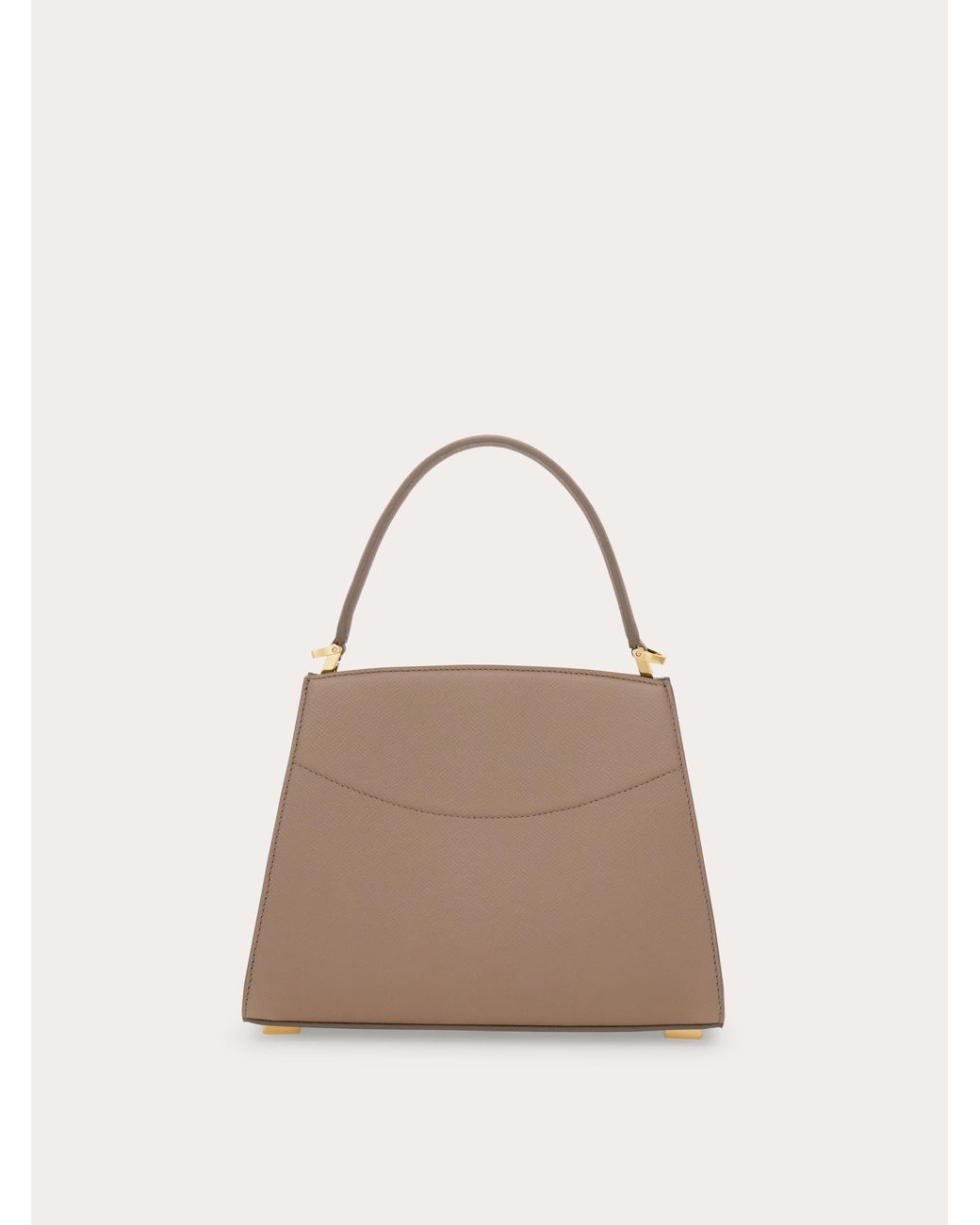 Ferragamo Natural New Studio Box Bag (Xs)
