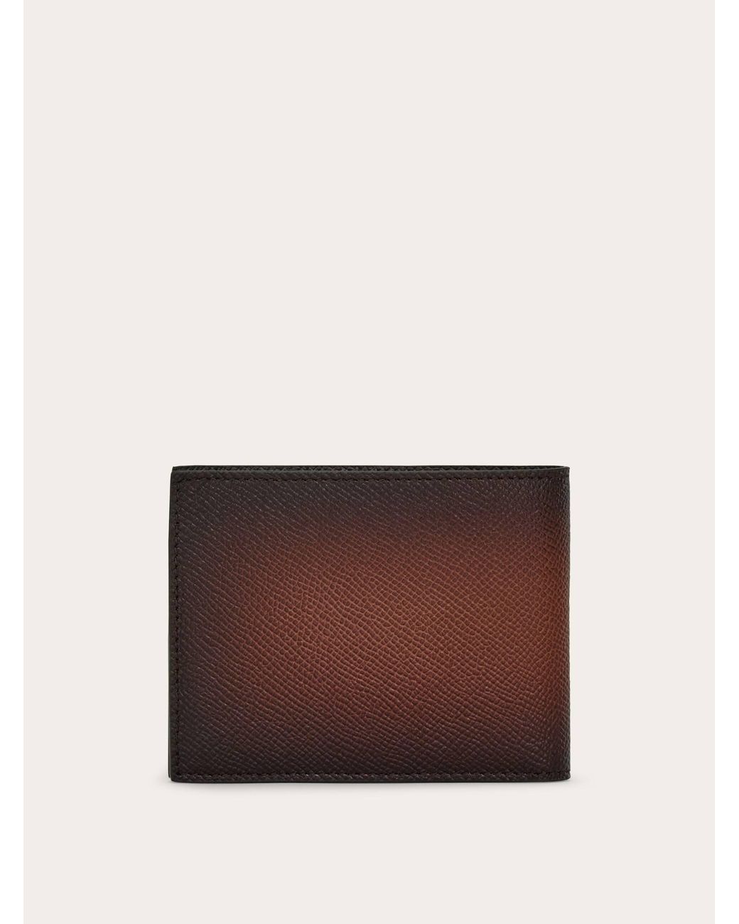Ferragamo Brown Gancini Wallet for men