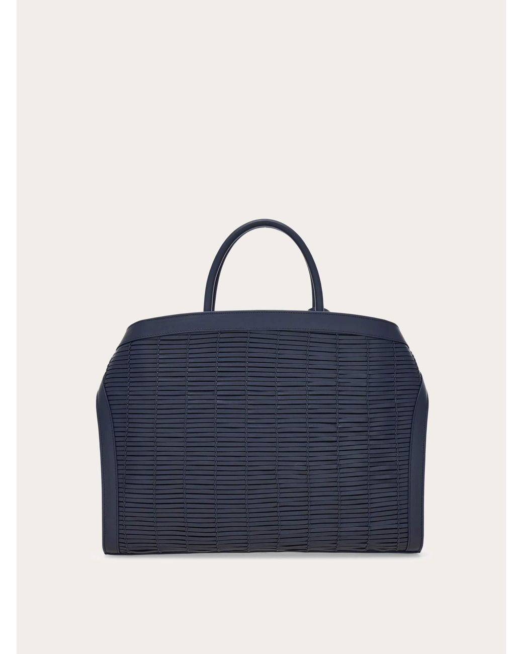 Ferragamo Blue Hug Tote Bag for men