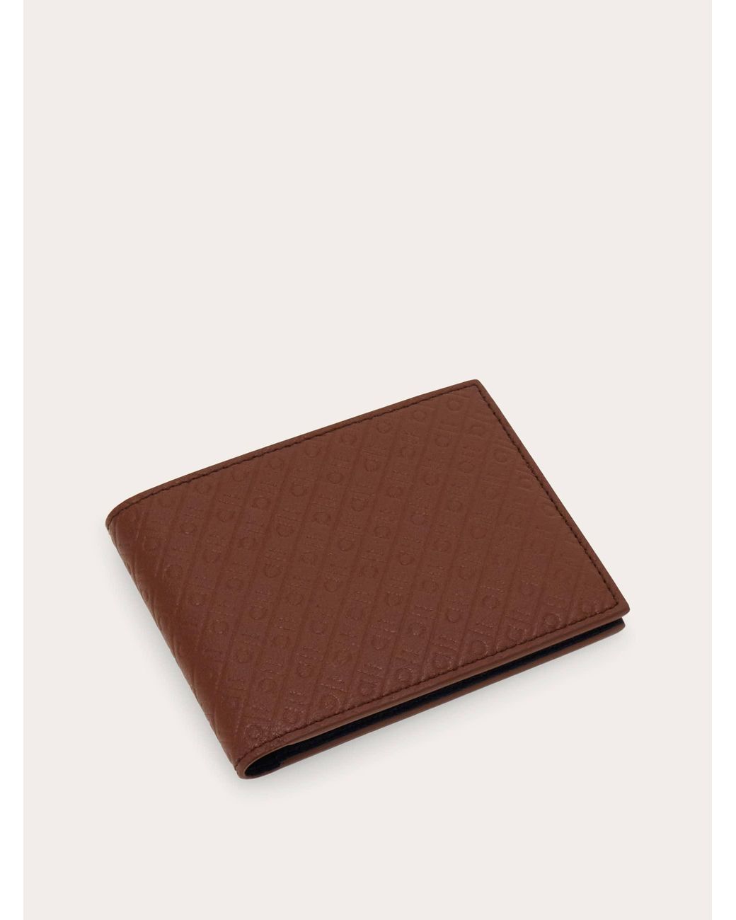 Ferragamo Brown Monogram Wallet for men
