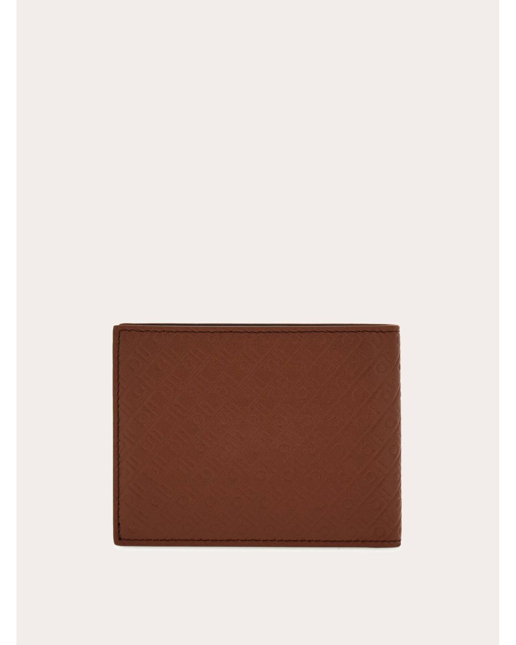 Ferragamo Brown Monogram Wallet for men