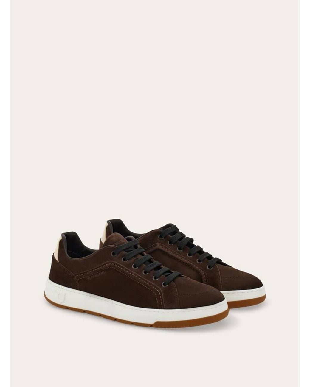 Ferragamo White Low Top Sneaker for men