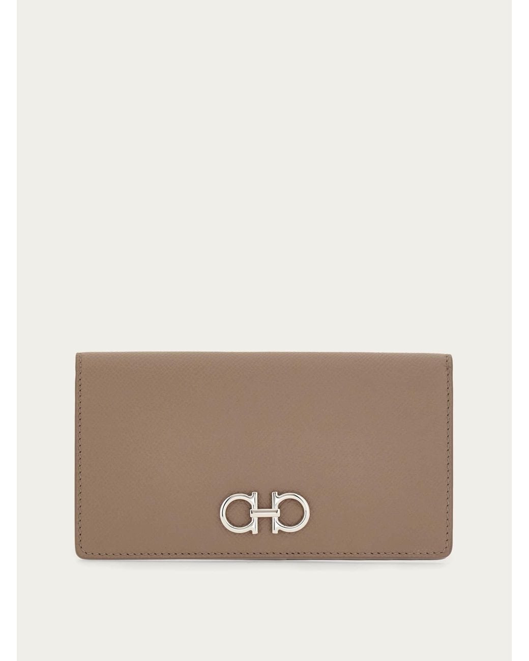Ferragamo Brown Gancini Wallet