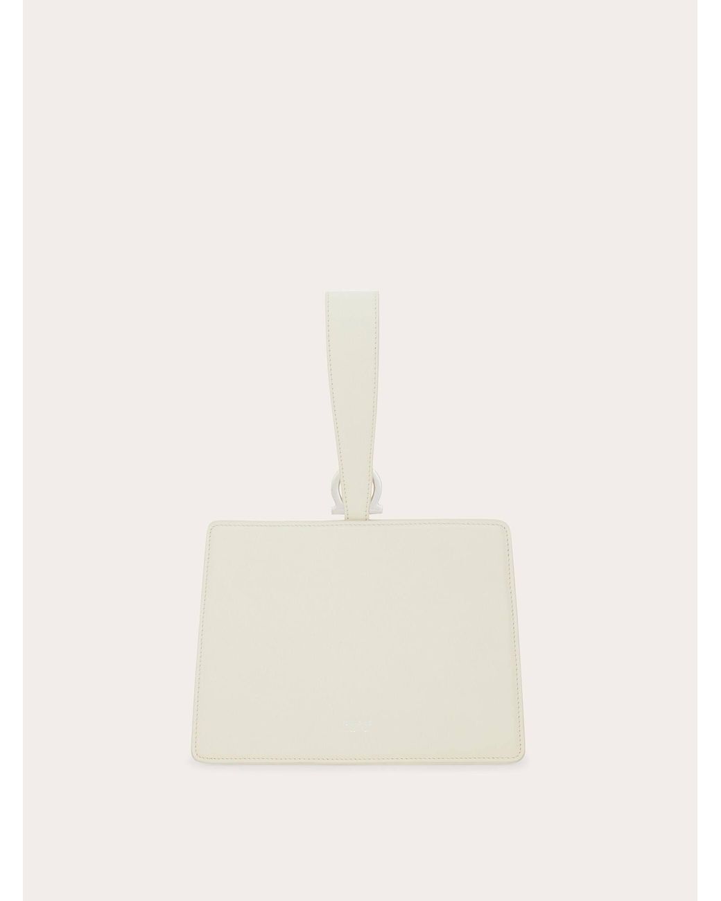 Ferragamo Natural Mini Clutch