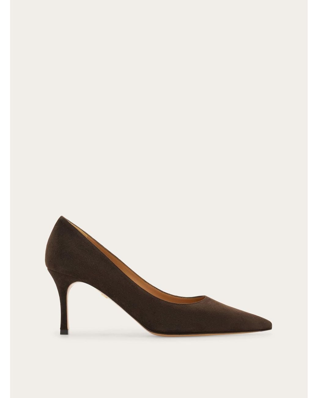 Ferragamo Natural Plain Pump