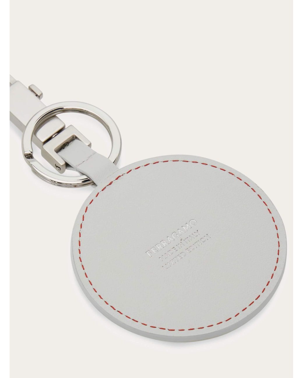 Ferragamo Red Keychain for men
