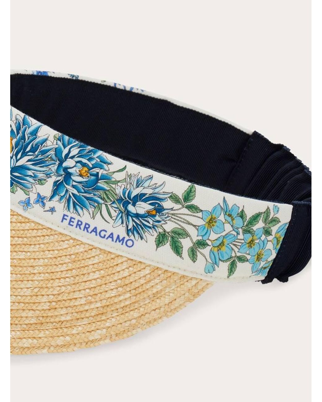 Donna Visiera di Ferragamo in Blue