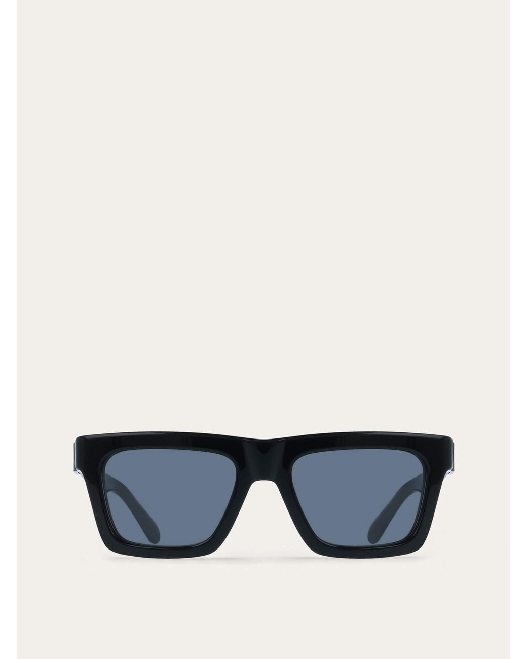 Ferragamo Blue Rectangular Frame Sunglasses for men