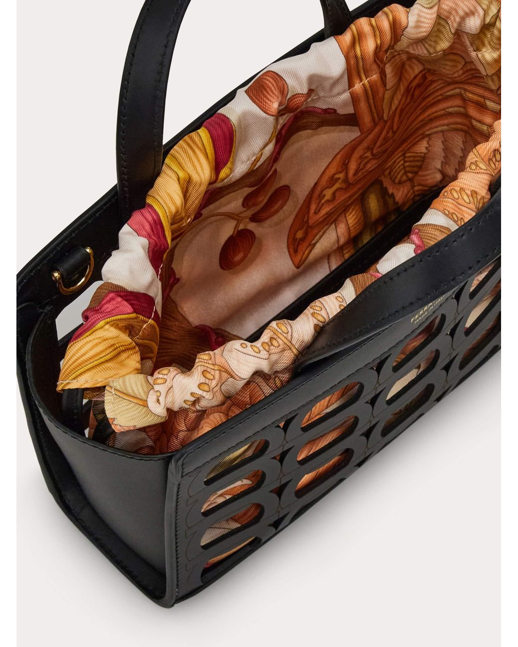 Ferragamo Natural Mini Tote Bag