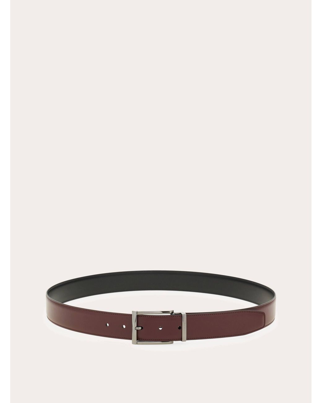 Ferragamo Brown Reversible And Adjustable Belt for men