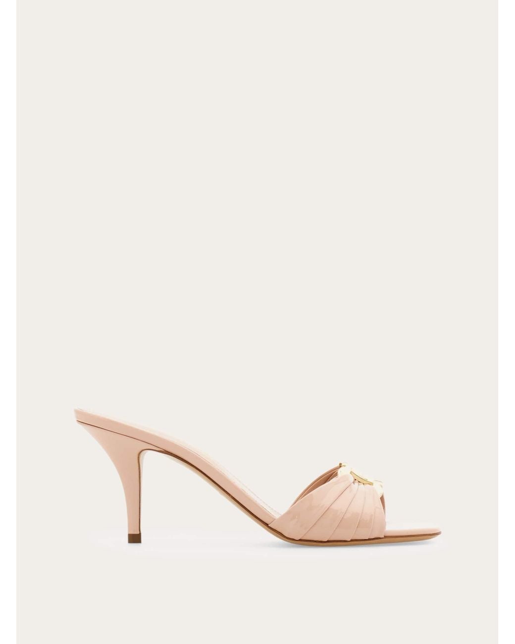 Ferragamo Natural Gancini Ornament Slide .5