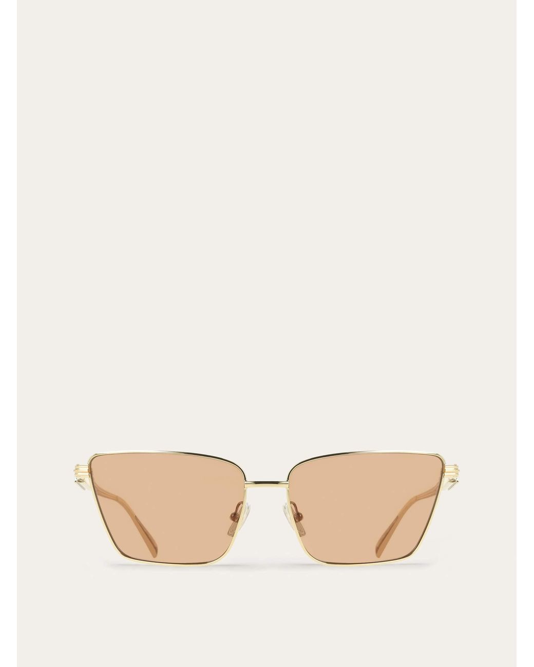 Ferragamo Natural Butterfly Frame Sunglasses