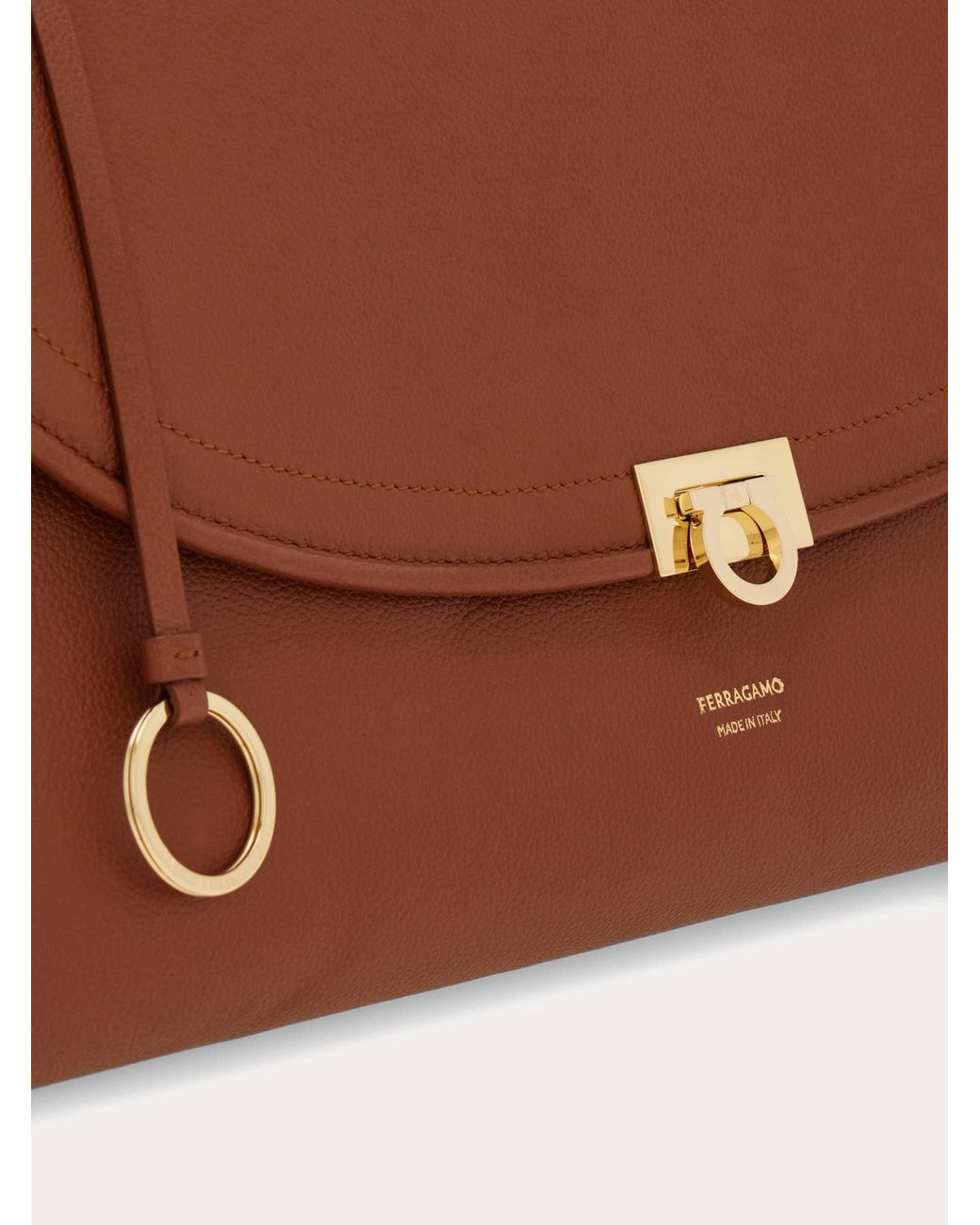 Ferragamo Brown Sofia 2026 Shoulder Bag (L)