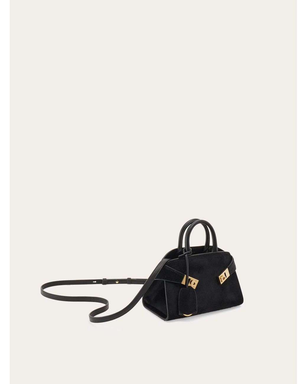 Ferragamo Blue Hug Handbag (Xs)