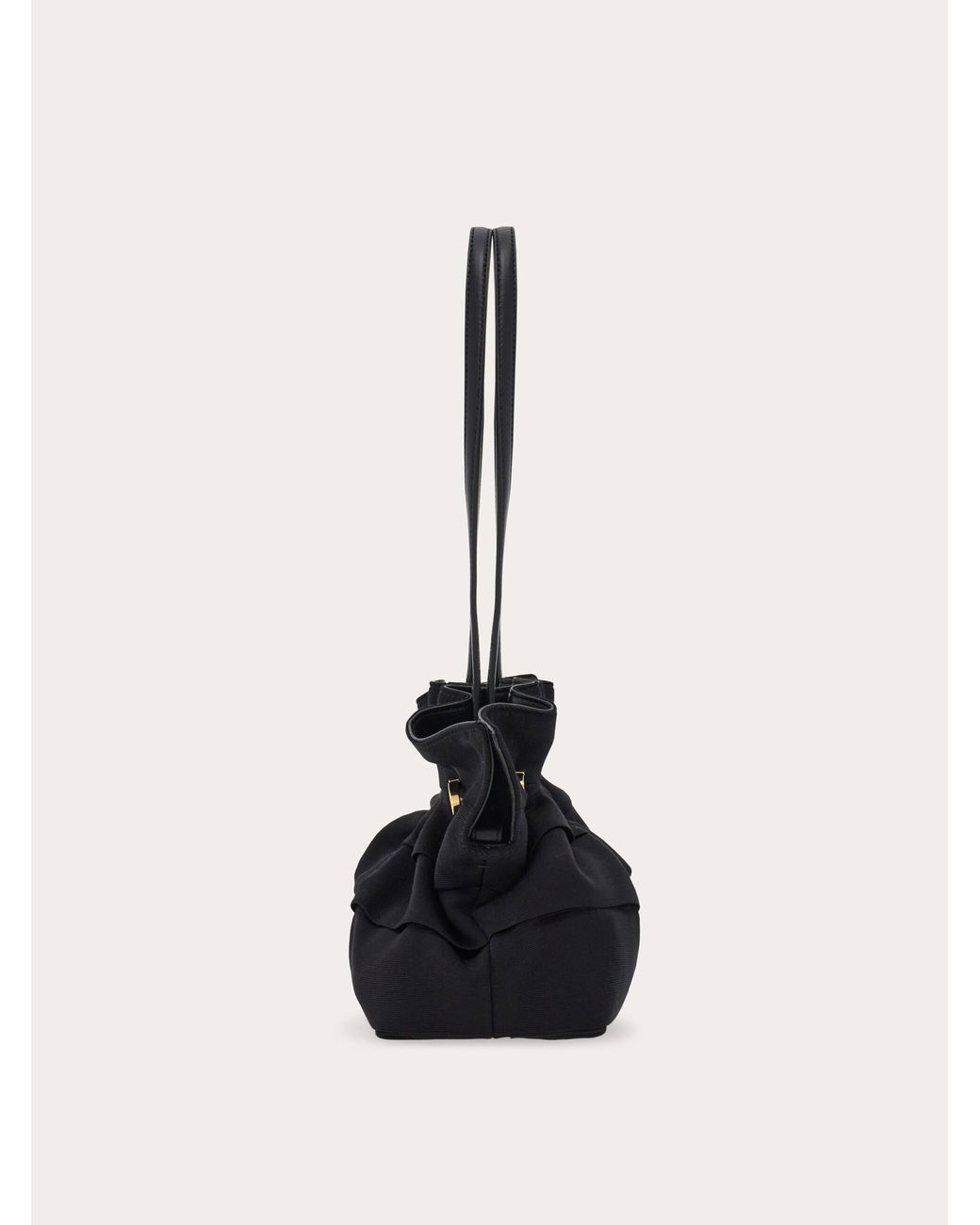Ferragamo White Soft-Bag (S)