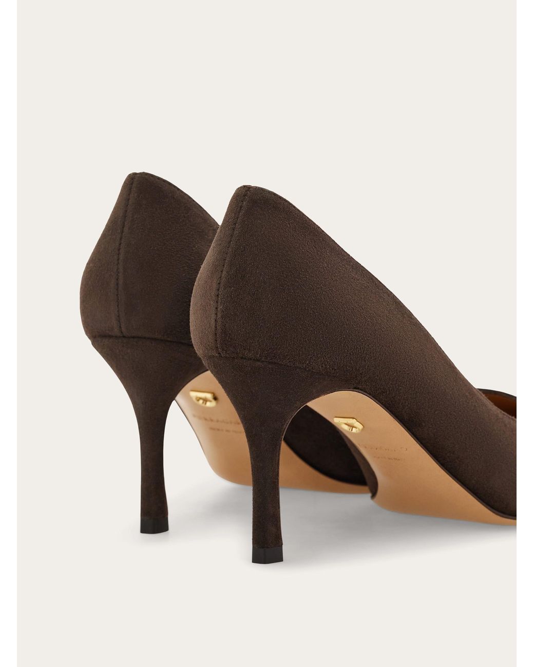 Ferragamo Natural Plain Pump