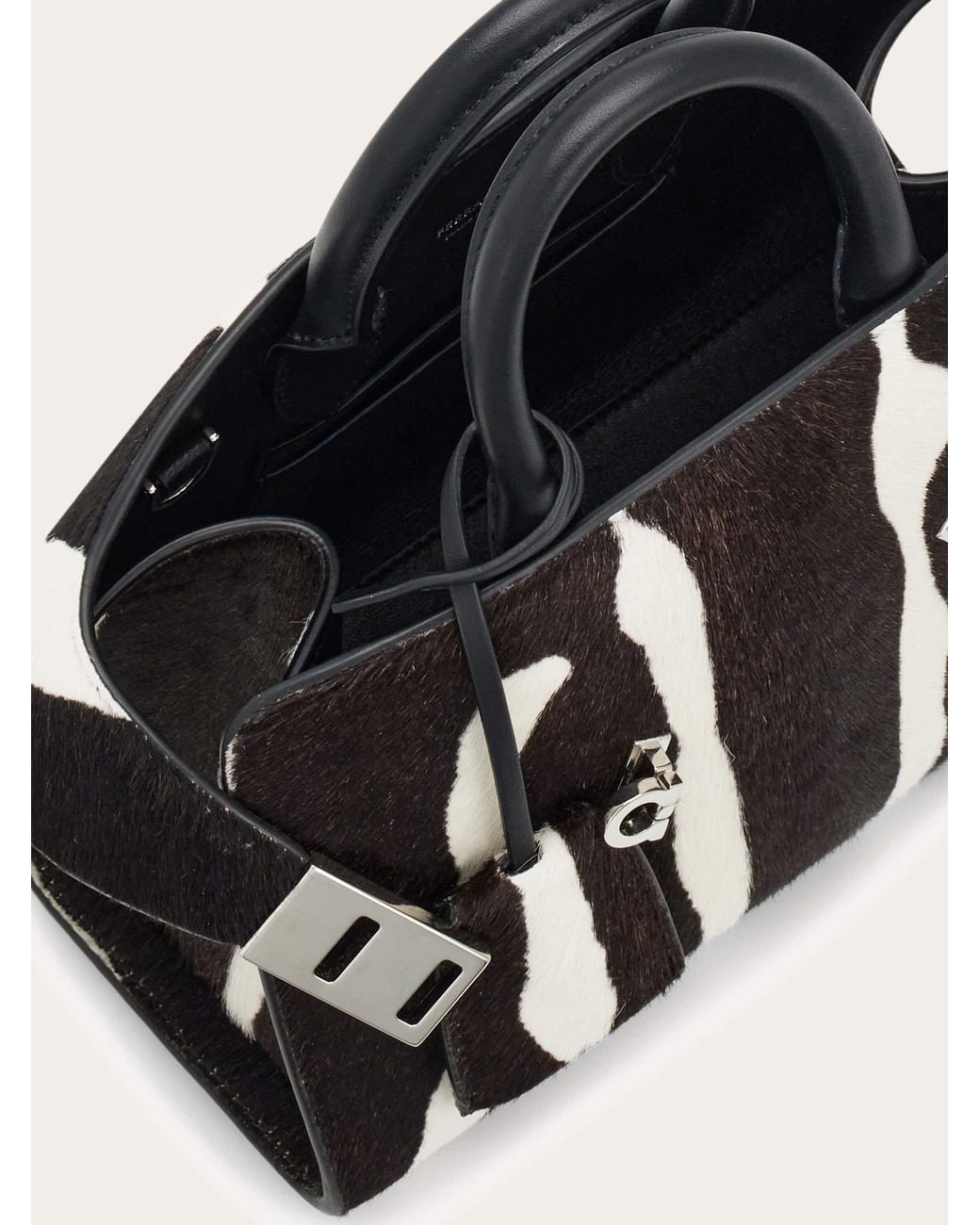 Ferragamo Natural Hug Handbag Bicolor (Xs)