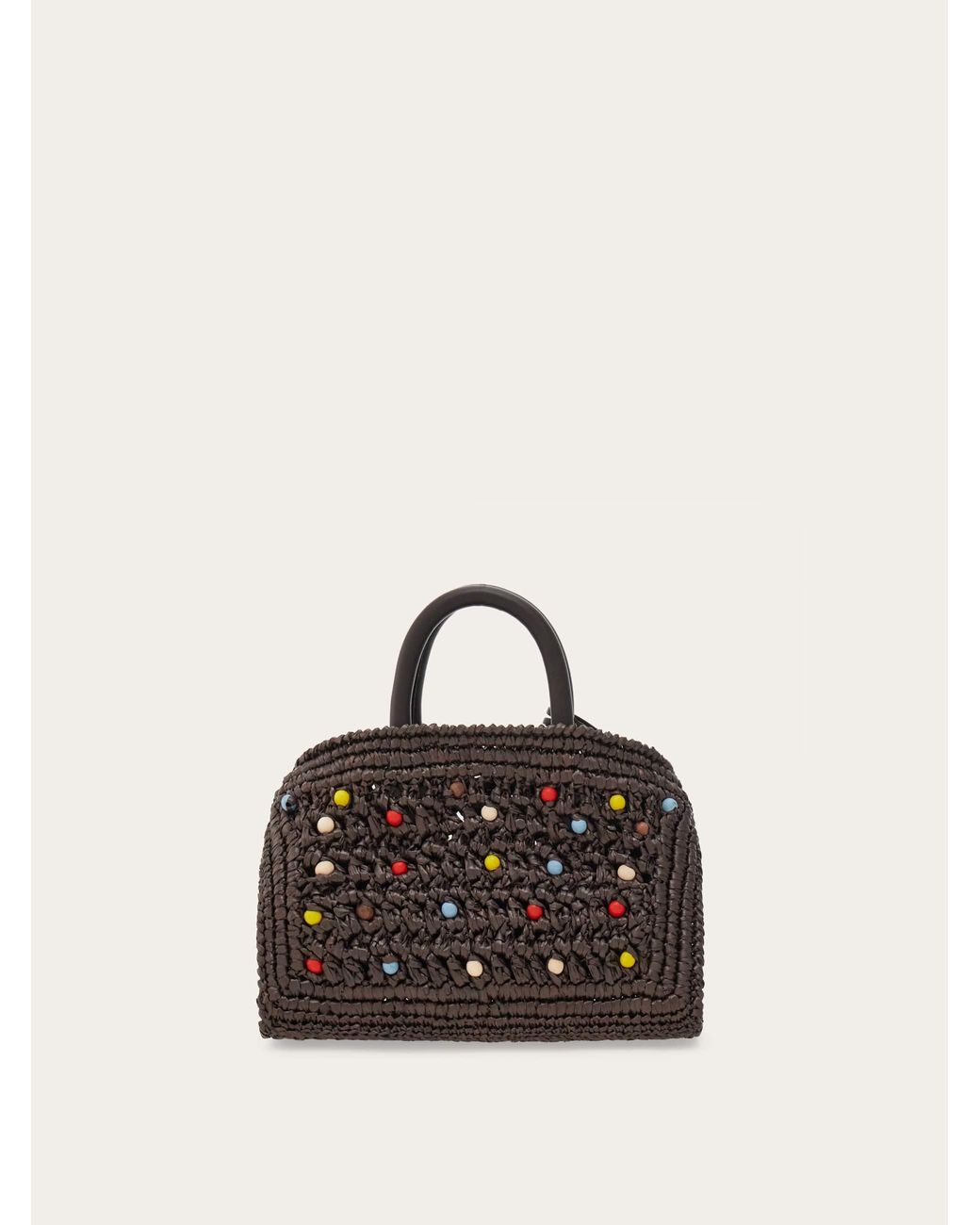 Ferragamo Brown Hug Handbag (S)