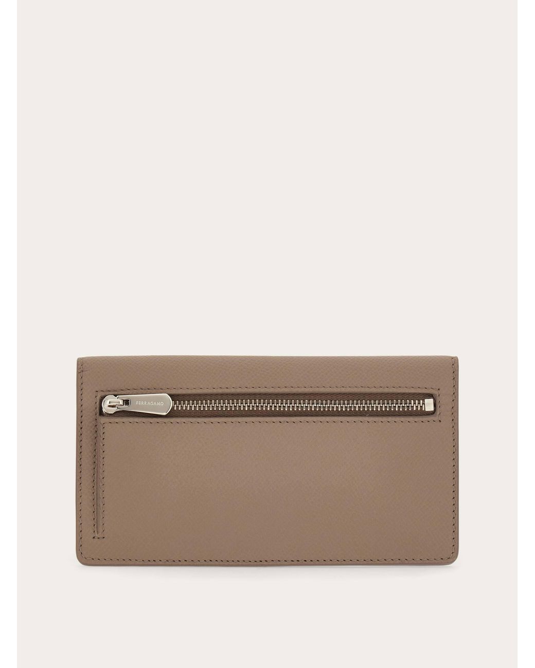 Ferragamo Brown Gancini Wallet