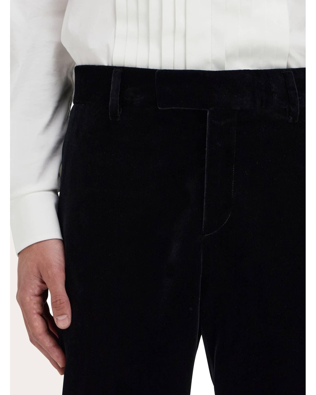 Ferragamo Black Velvet Tuxedo for men