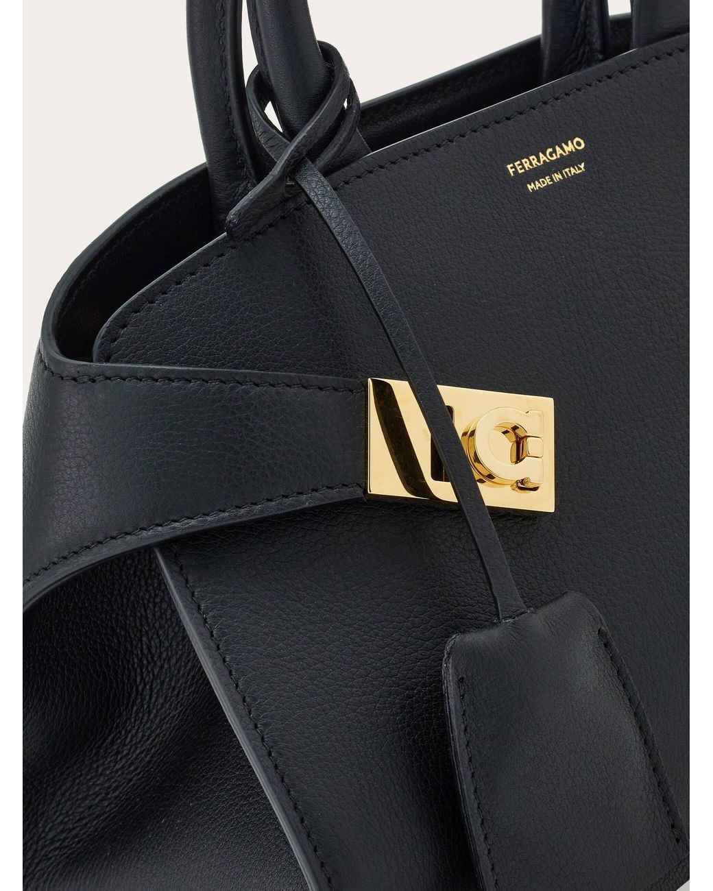 Ferragamo Blue Hug Handbag (Xs)