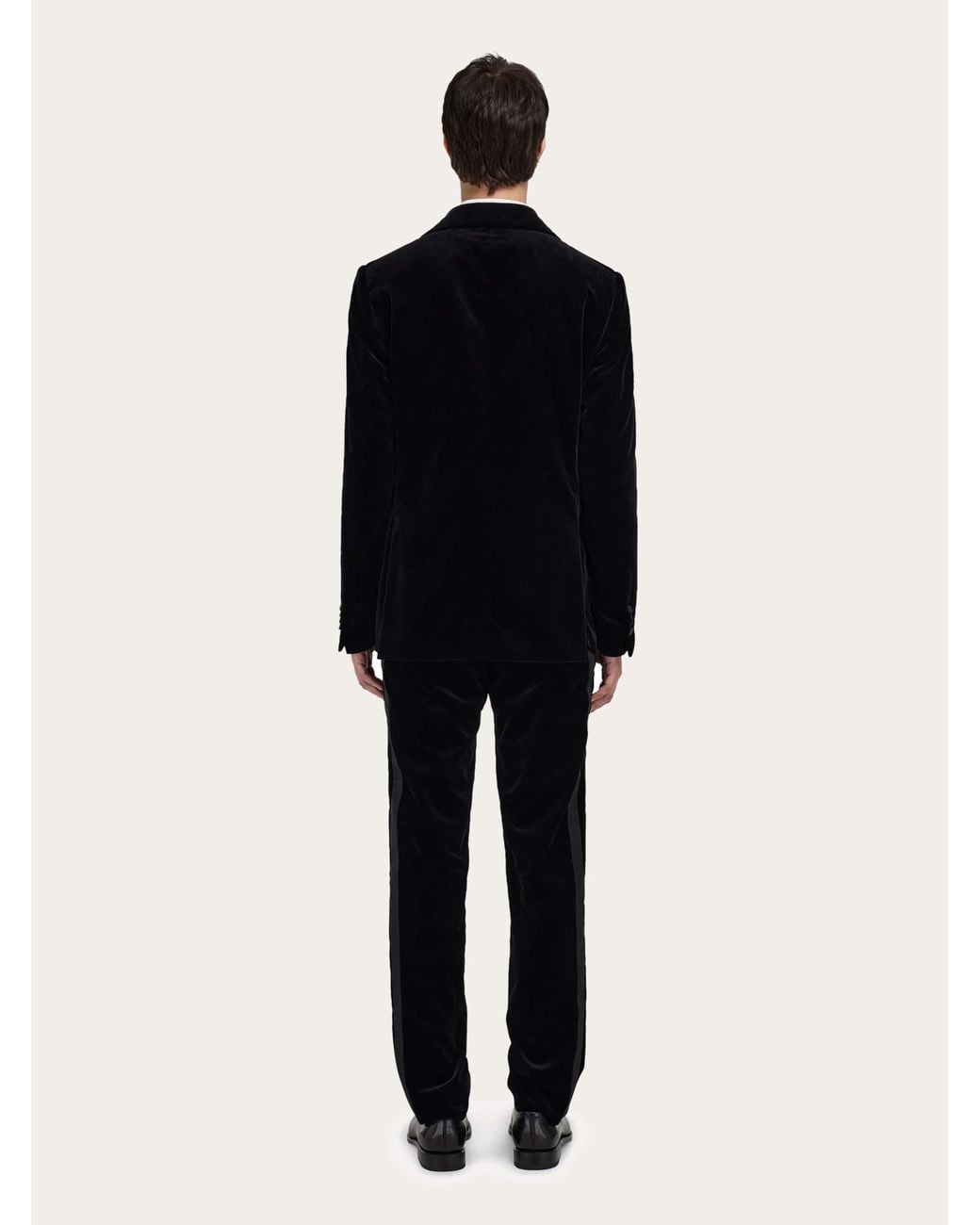 Ferragamo Black Velvet Tuxedo for men