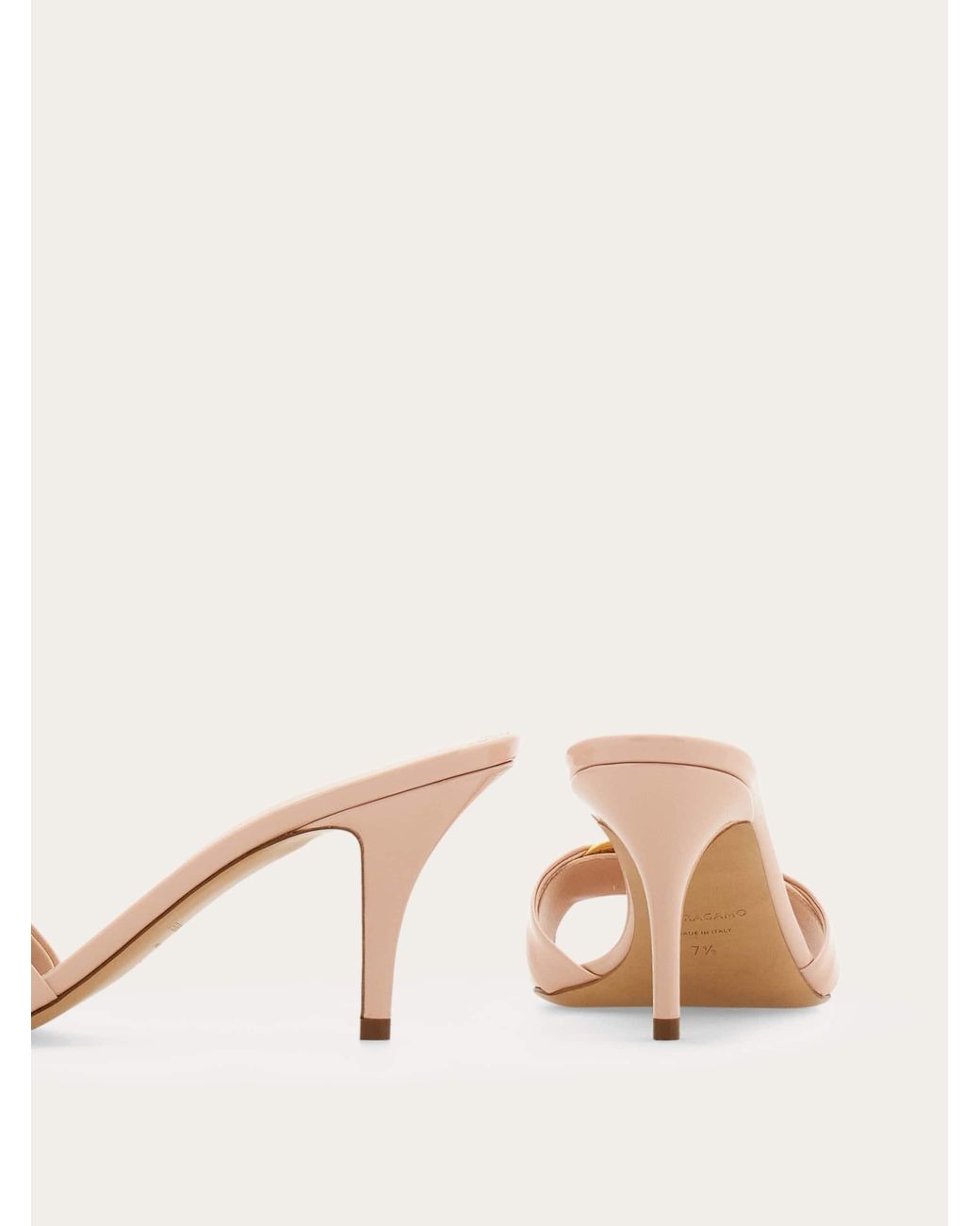 Ferragamo Natural Gancini Ornament Slide .5