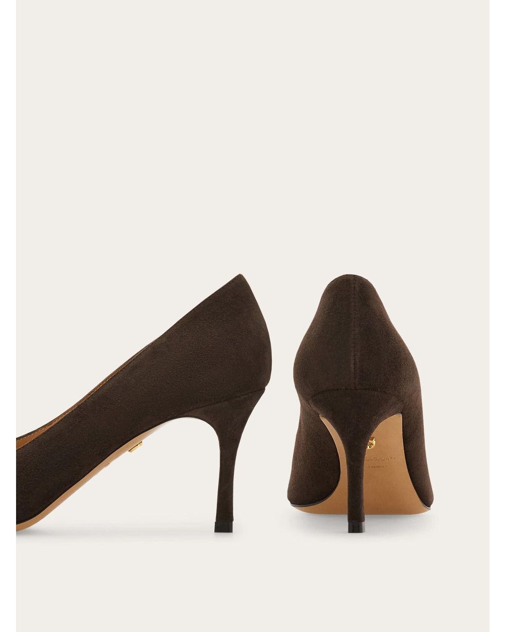 Ferragamo Natural Plain Pump