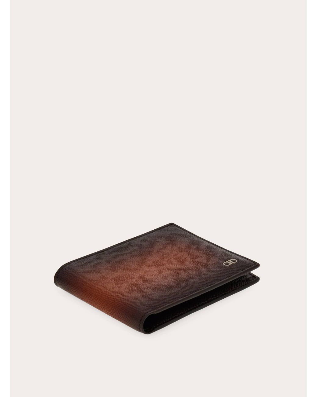 Ferragamo Brown Gancini Wallet for men