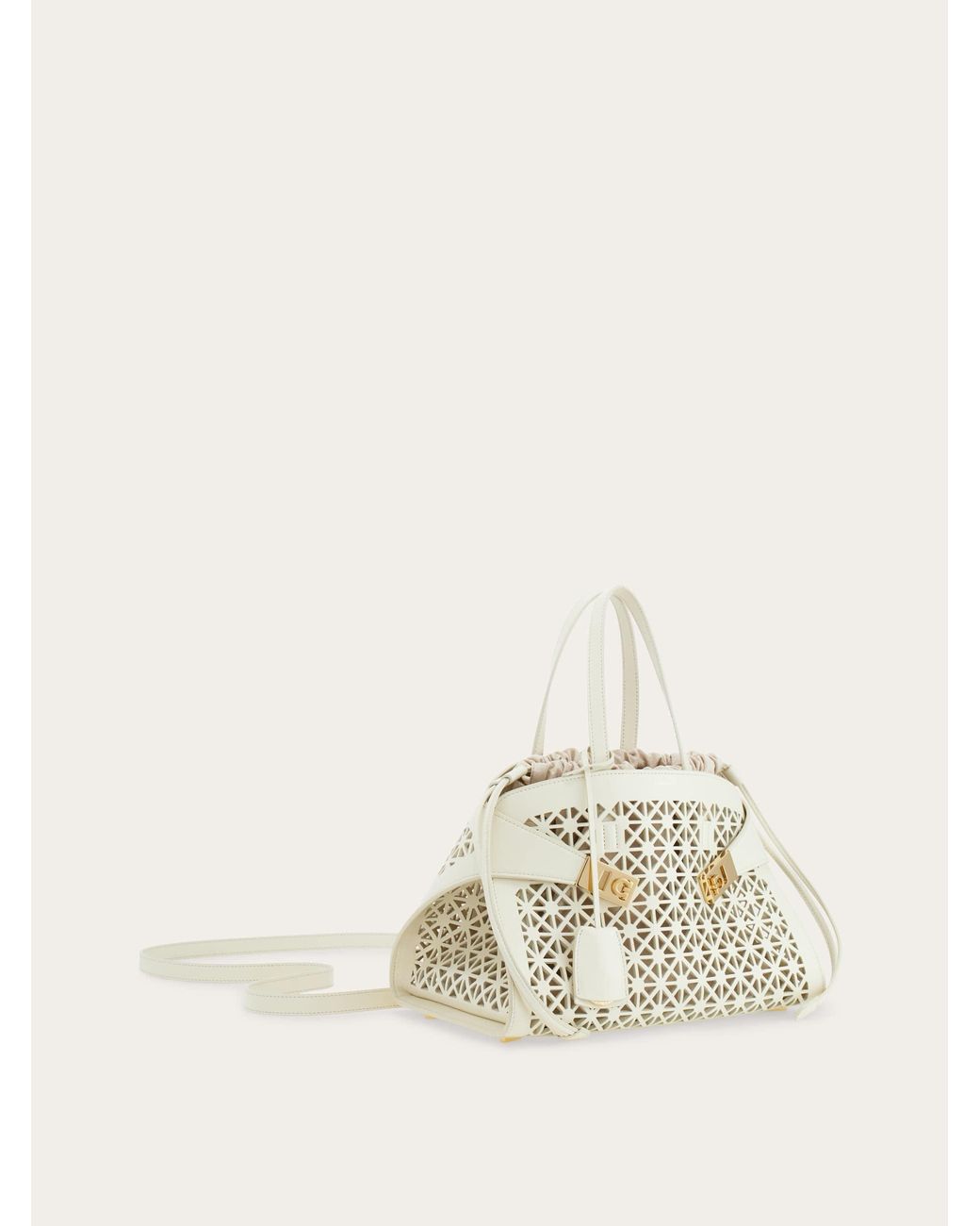 Ferragamo Natural Hug Handbag (M)